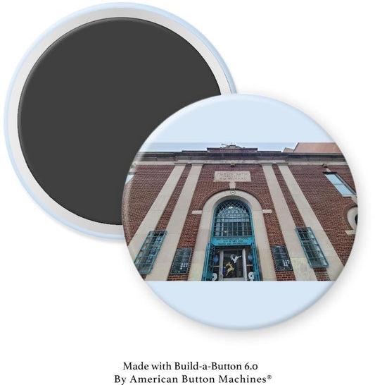Brooklyn Public Baths Magnet - Magnets and Memories
