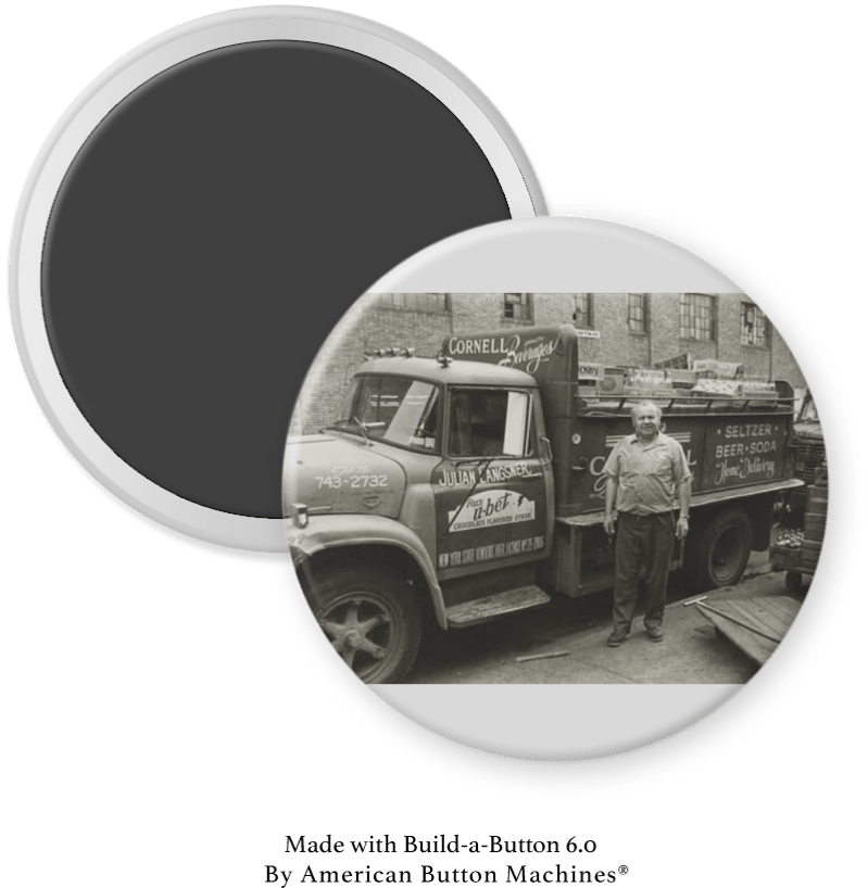 Brooklyn Seltzer Truck - Magnets and Memories