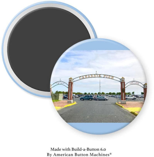 Canarsie Pier Arch and Sign Magnet - Magnets and Memories