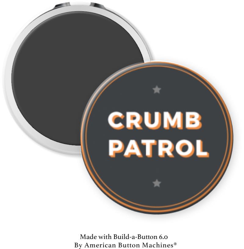 Crumb Dog Patrol Magnet - Magnets and Memories