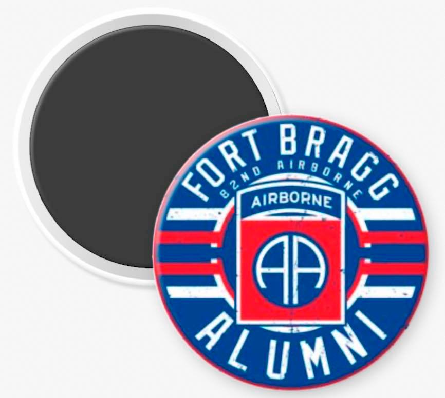 Fort Bragg Airborne Alumni Magnet - Magnets and Memories