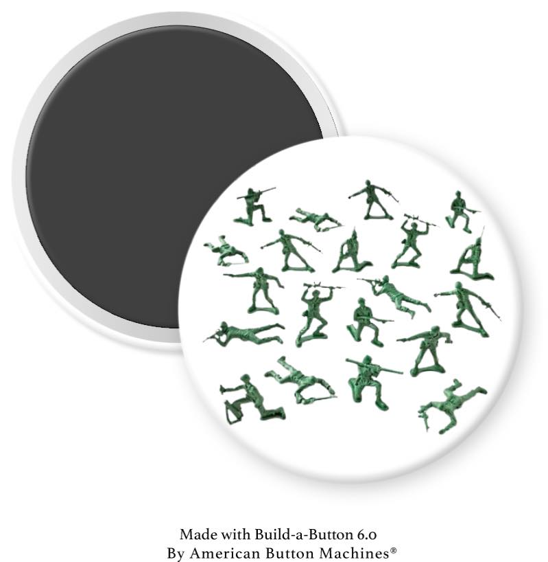 GI Joes Soldiers Magnet - Magnets and Memories
