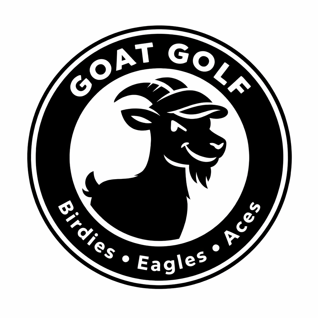 Magnets and Memories GOAT Golf refrigerator magnet with birdies, eagles, and aces golf-themed design.