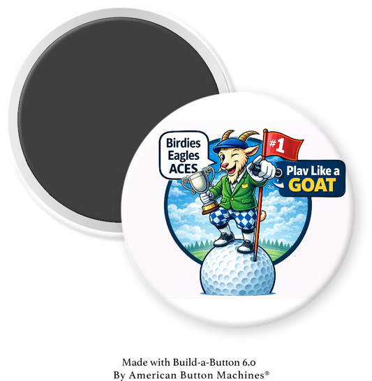 Golf Goat - Play Like a GOAT  (complete) - Magnets and Memories 