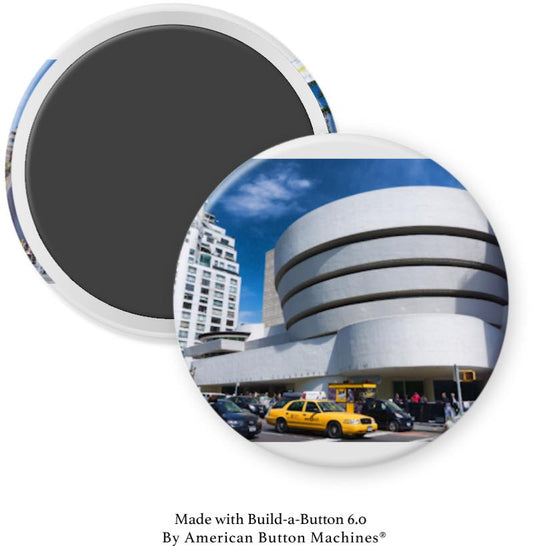 Guggenheim Museum Exterior Magnet - Magnets and Memories