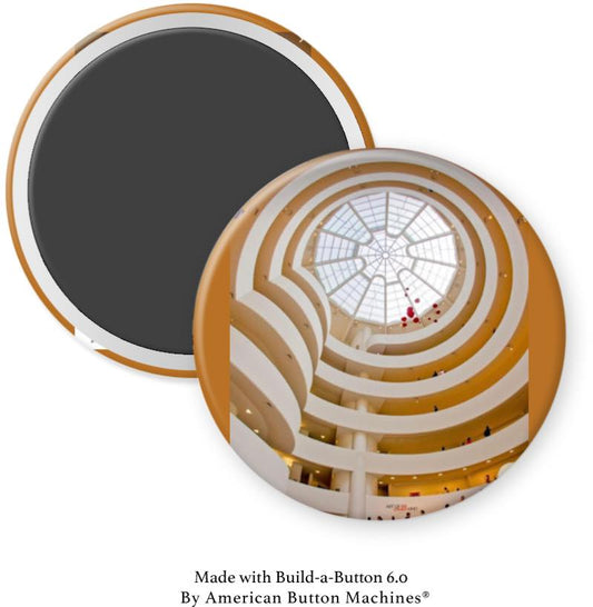 Guggenheim Museum Staircase Magnet - Magnets and Memories