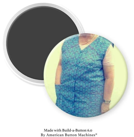 House Dress with Pockets 1950s Magnet - Magnets and Memories