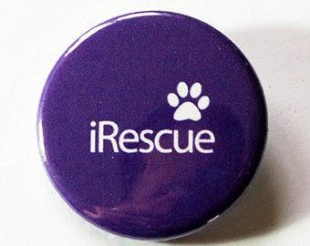 iRescue Pinback - Magnets and Memories