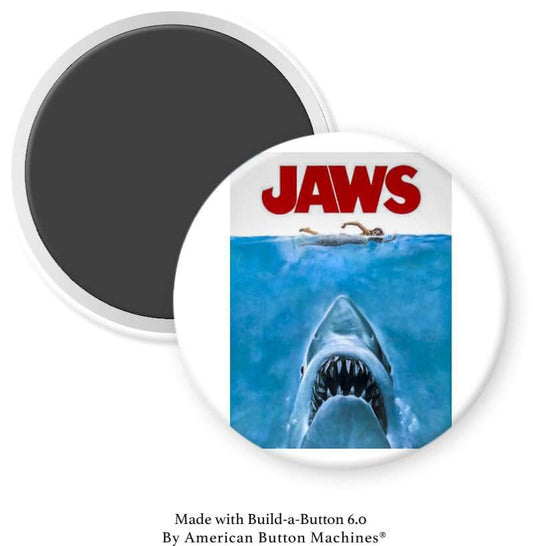Jaws Movie Poster Magnet - Magnets and Memories