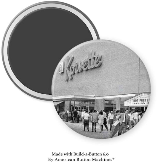 Korvette Department Store Magnet - Magnets and Memories