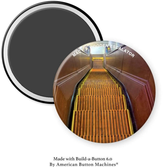 Macy's Wooden Escalator Magnet - Magnets and Memories