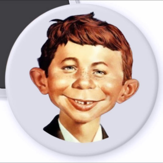 Mad Magazine Alfred E Newman Magnet - Magnets and Memories