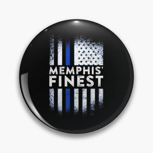 Memphis Finest Police Officers Magnet - Magnets and Memories