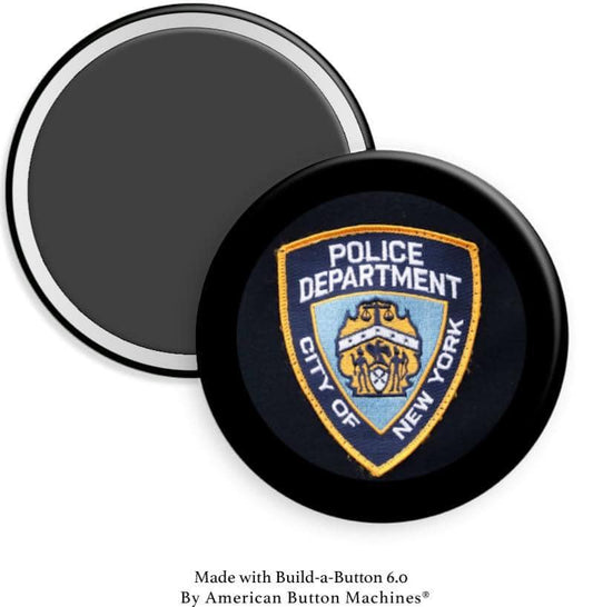 New York City Police Department Badge Magnet - Magnets and Memories