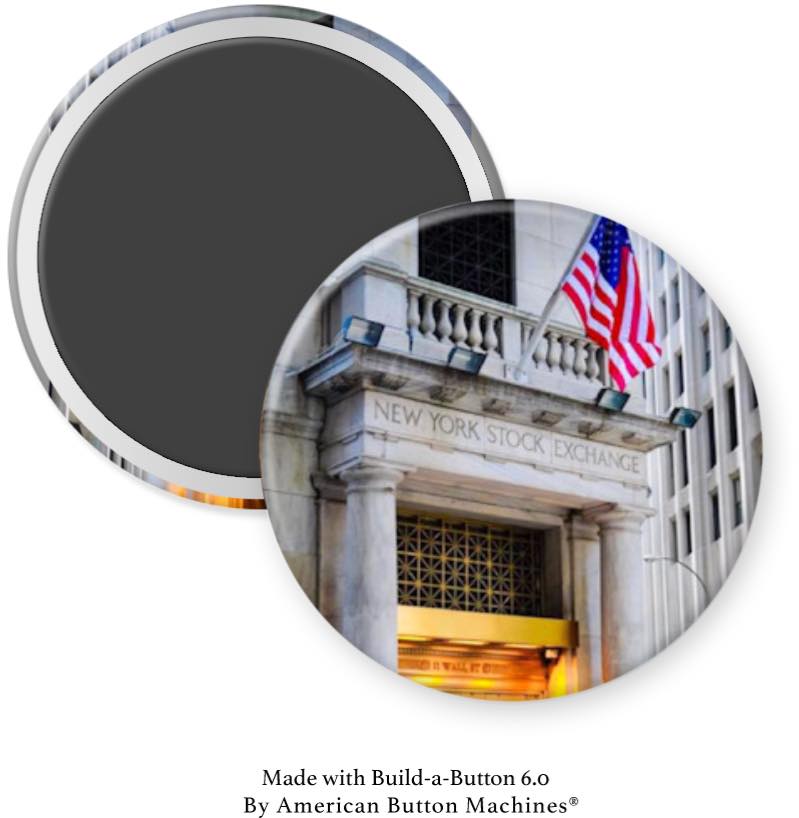 New York Stock Exchange Magnet - Magnets and Memories