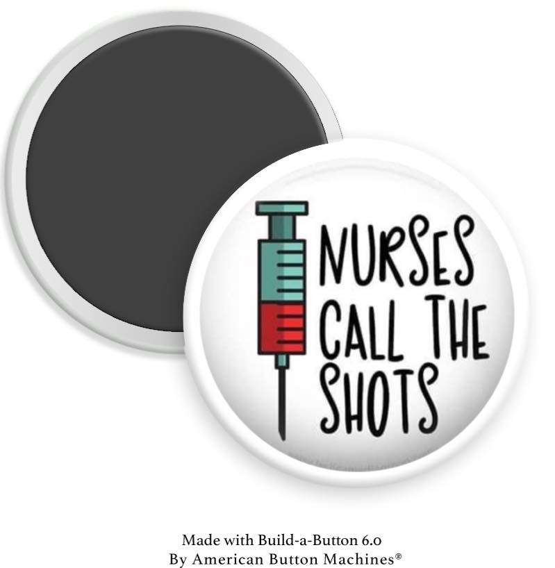 Nurses Call the Shots With Needle Magnet - Magnets and Memories