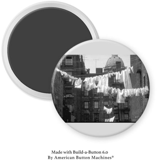 NYC Clotheslines Magnet - Magnets and Memories