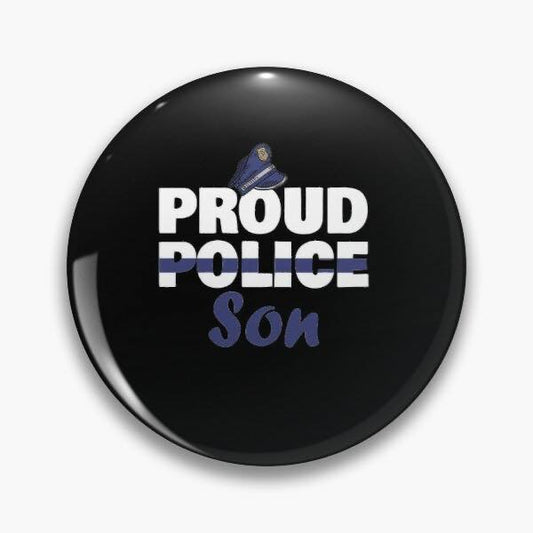 Proud Police Son Magnet - Magnets and Memories