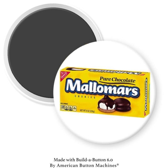 Pure Chocolate Mallomars Cookies Magnet - Magnets and Memories