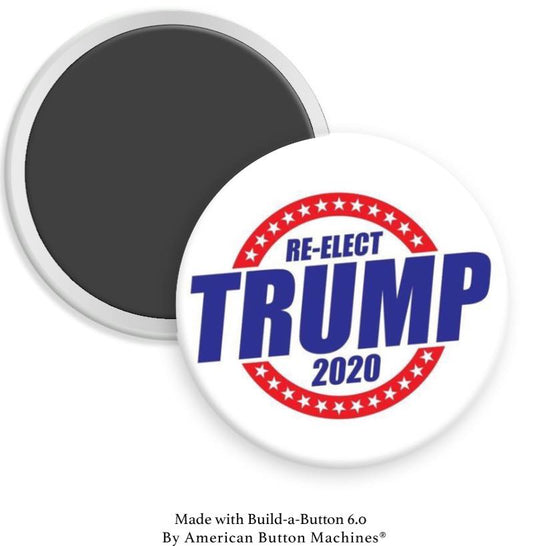 Re - elect Trump 2020 Magnet - Magnets and Memories