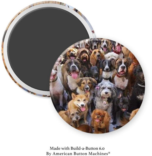 Room Full of Dogs Magnet - Magnets and Memories