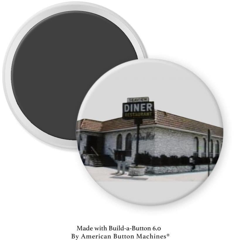 Seaview Diner Magnet - Magnets and Memories