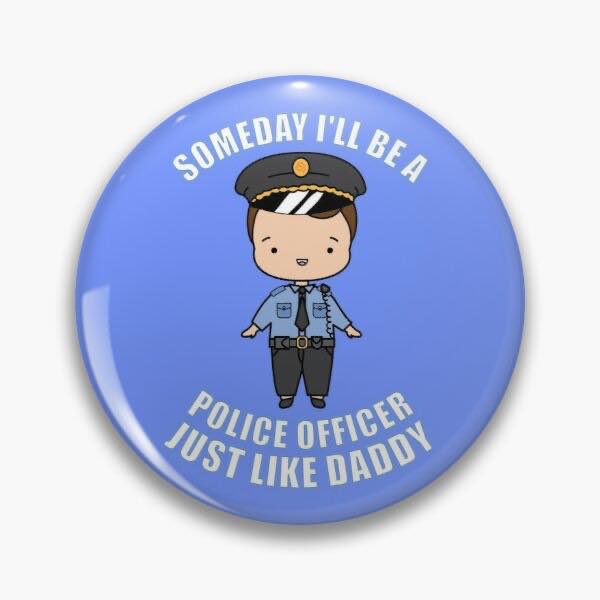Someday I’ll Be A Police Officer Just Like Daddy Magnet - Magnets and Memories