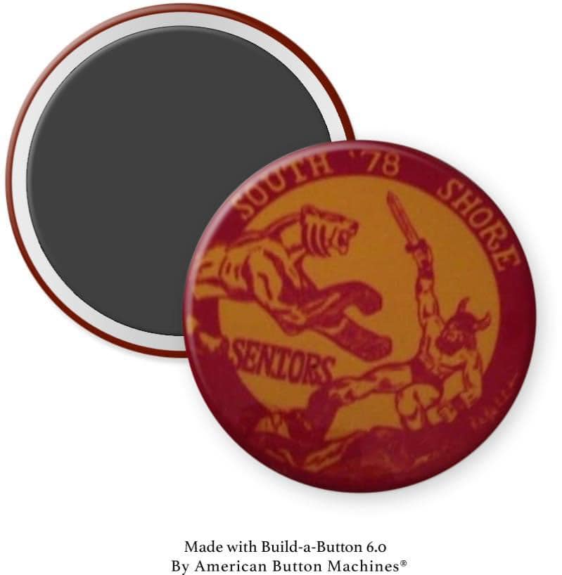 South Shore HS Brooklyn 1978 Seniors Magnet - Magnets and Memories