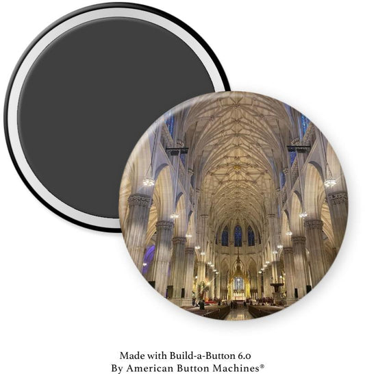 St. Patrick’s Cathedral Inside Magnet - Magnets and Memories