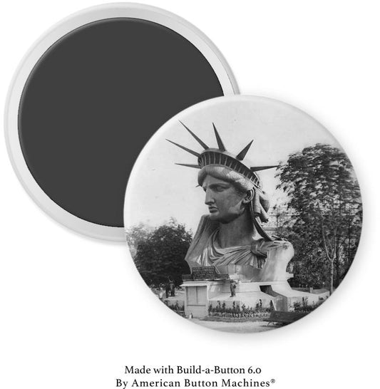 Statue of Liberty Large Bust Magnet - Magnets and Memories