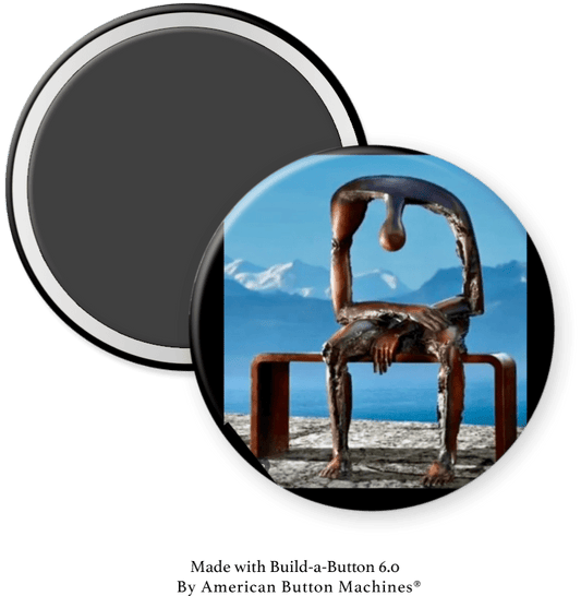 Statue of What Depression Looks Like - Magnets and Memories