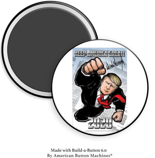 Superman Trump “Keep America Great” 2020 Magnet - Magnets and Memories