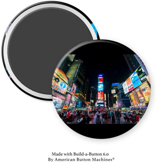 Time Square at Night Magnet - Magnets and Memories