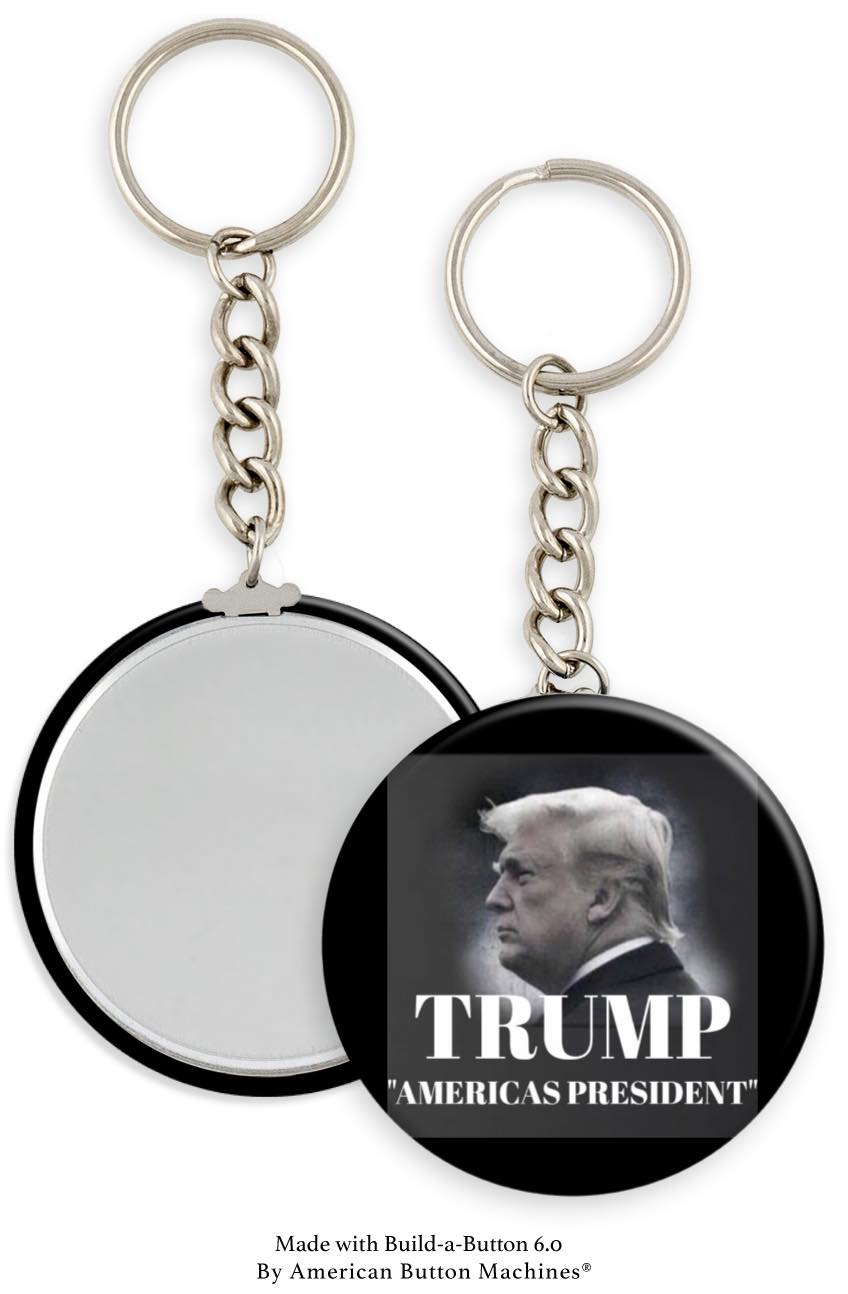 Trump "America's President" Keychain Magnet - Magnets and Memories