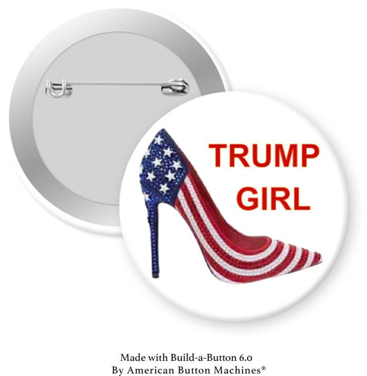 Trump Girl Shoe Magnet - Magnets and Memories
