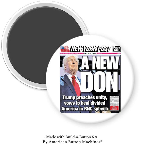 Trump New York Post "A New Don" Magnet - Magnets and Memories