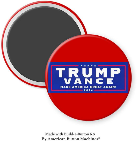 Trump Vance MAGA 2024 Sign Magnet - Magnets and Memories