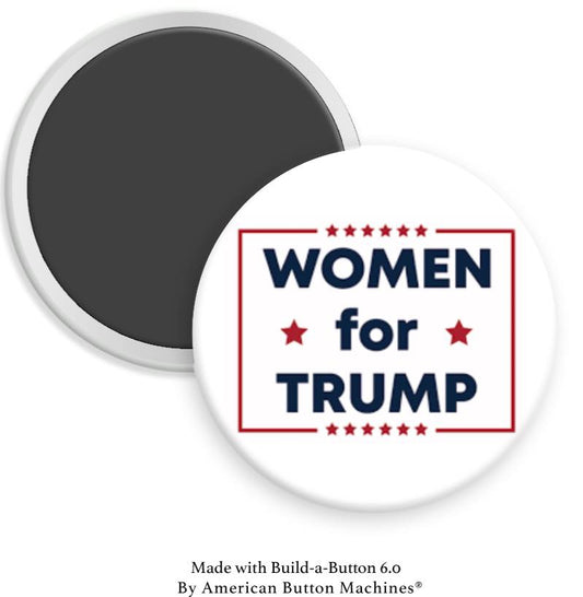 Women for Trump Sign - Magnets and Memories