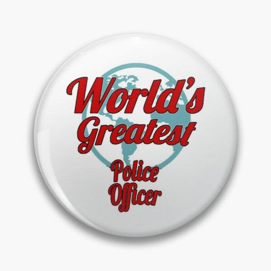 World's Greatest Police Officer Magnet - Magnets and Memories