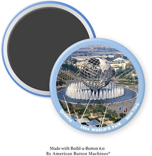 Worlds Fair 1964 in Queens NY Magnet - Magnets and Memories