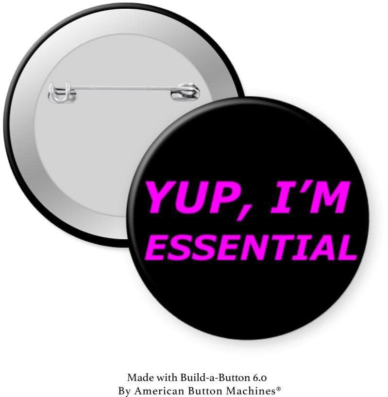 Yup, I'm Essential Pinback - Magnets and Memories