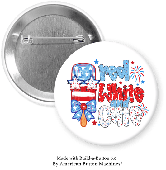Red, White and CUTE with Fireworks - Magnets and Memories