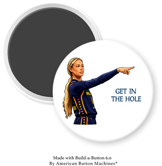 Get in the Hole Sophie C Points at air
